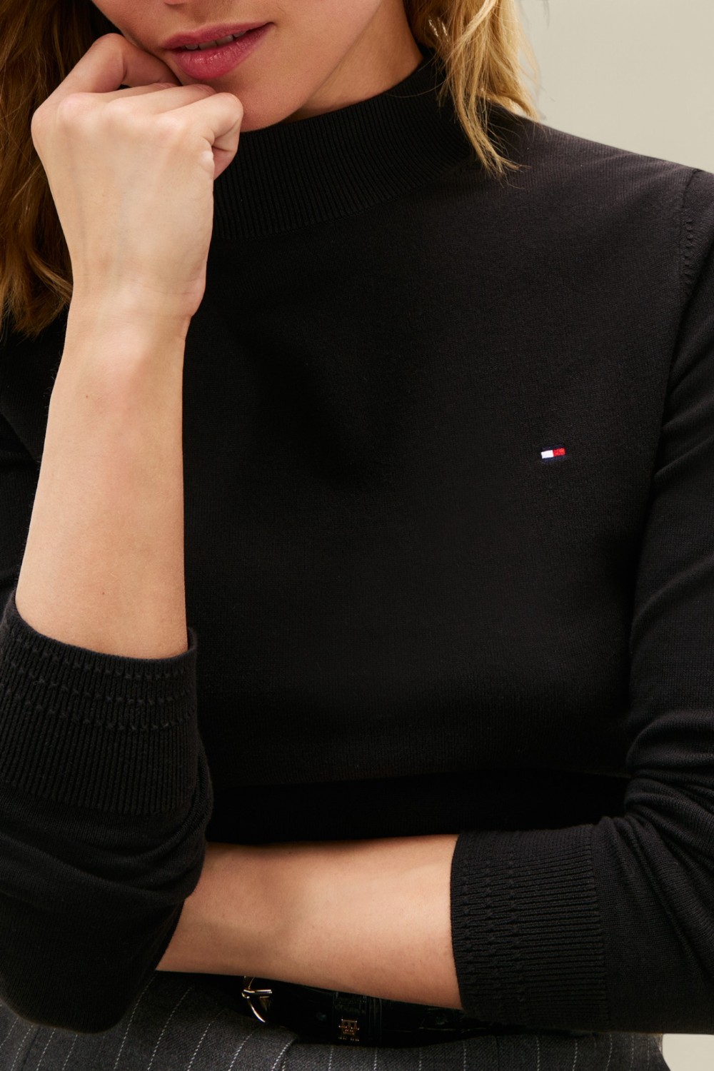 תמונת תקריב דוגמן של סריג גולף