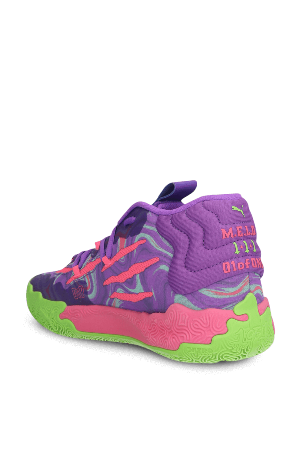 תמונה אחורית של נעלי כדורסל MB.03