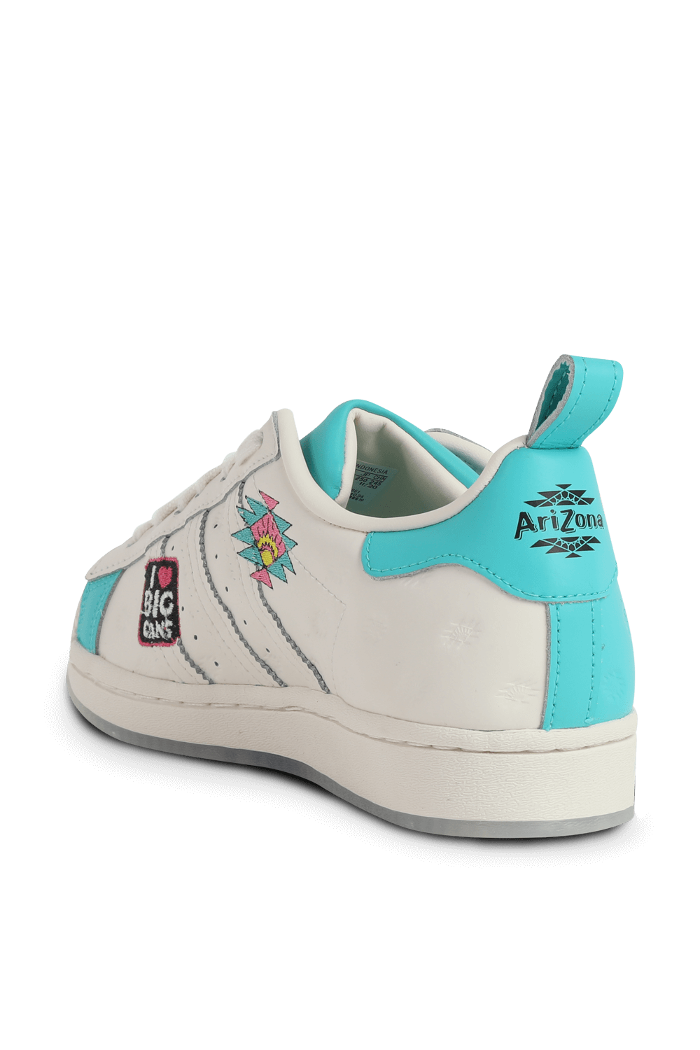 תמונה אחורית של Adidas X Arizona Iced Tea - Superstar in Multi Pastel