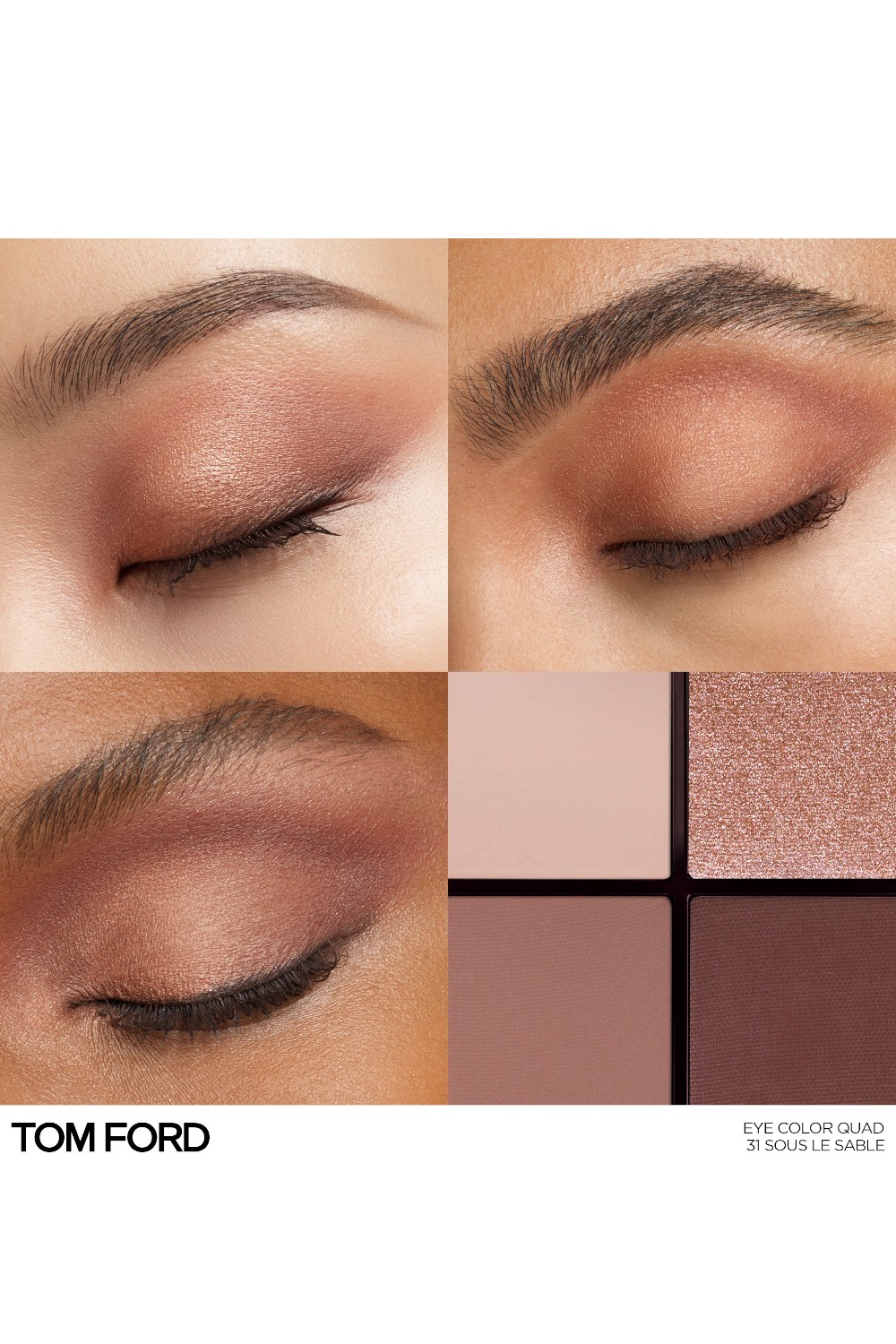 תמונת תקריב של EYE COLOR QUAD POUDRE 31 Sous Le Sable