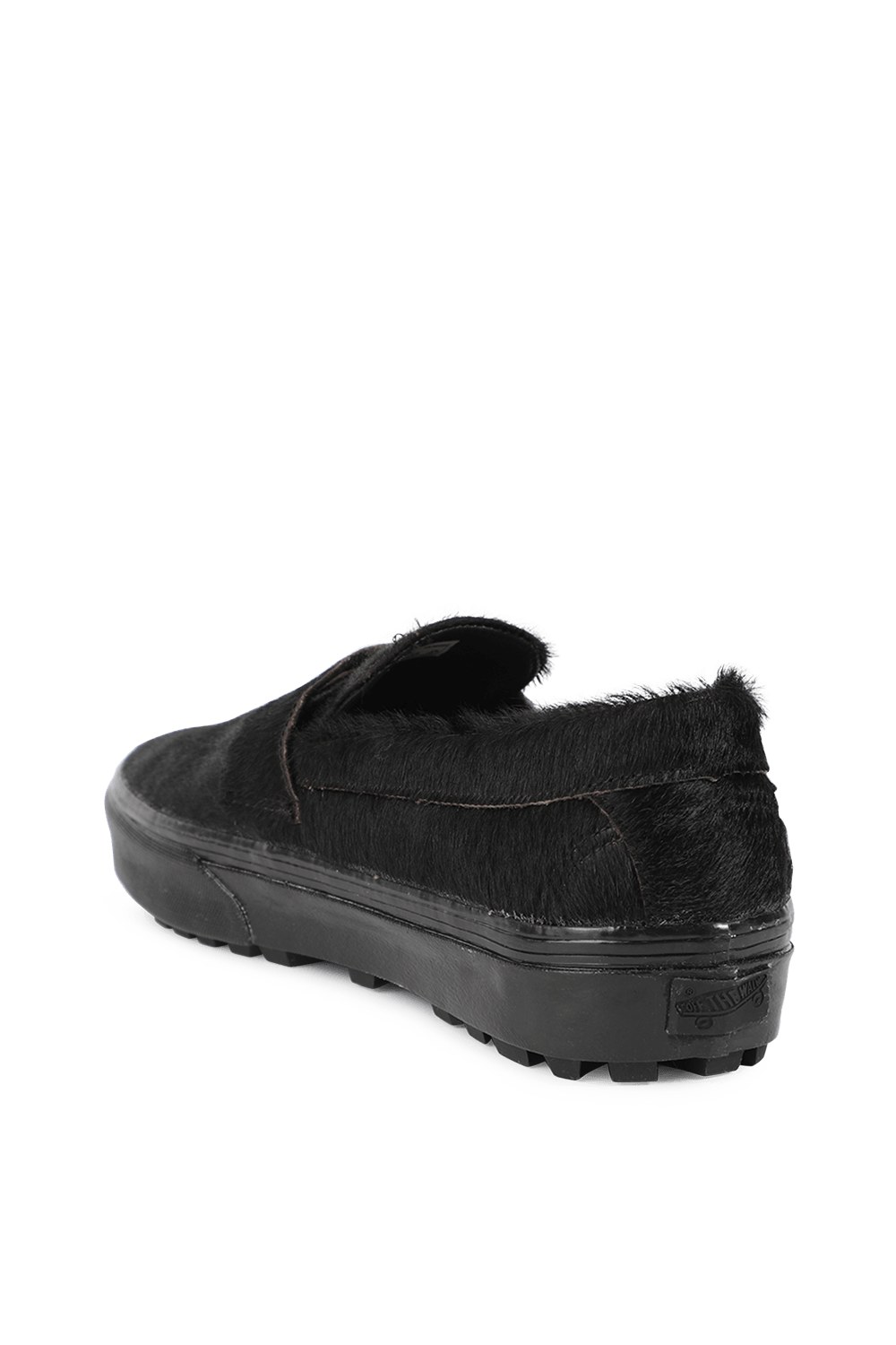 תמונה אחורית של Vans Vault Style 53 in Furry Black