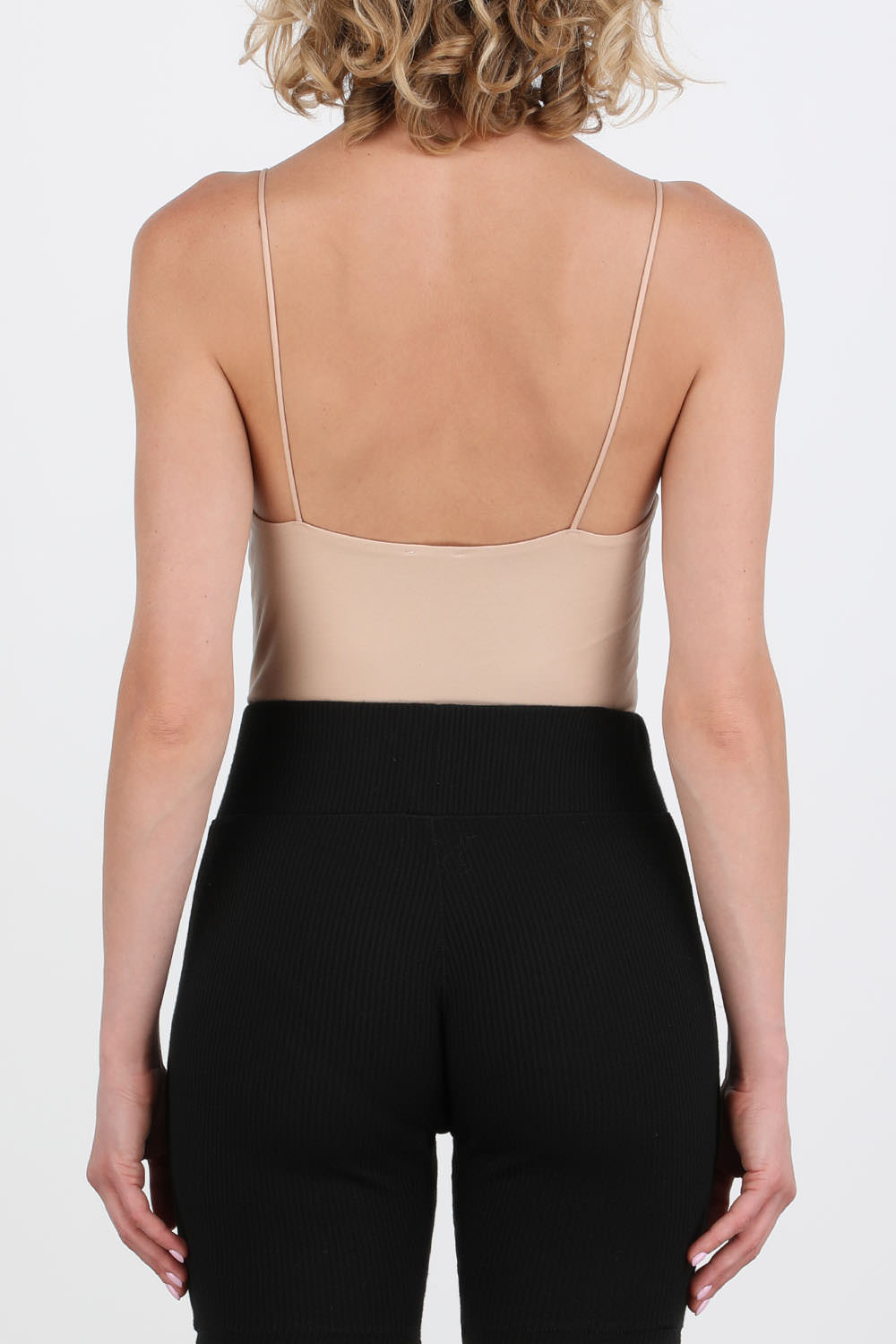 תמונת דוגמן אחורית של בגד גוף נרסיסה בניוד