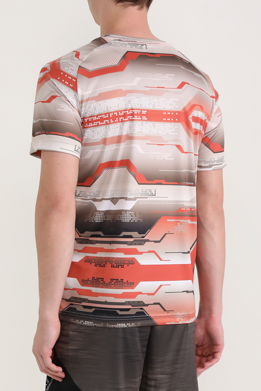 חולצת טי גרפית עם הדפס EA7