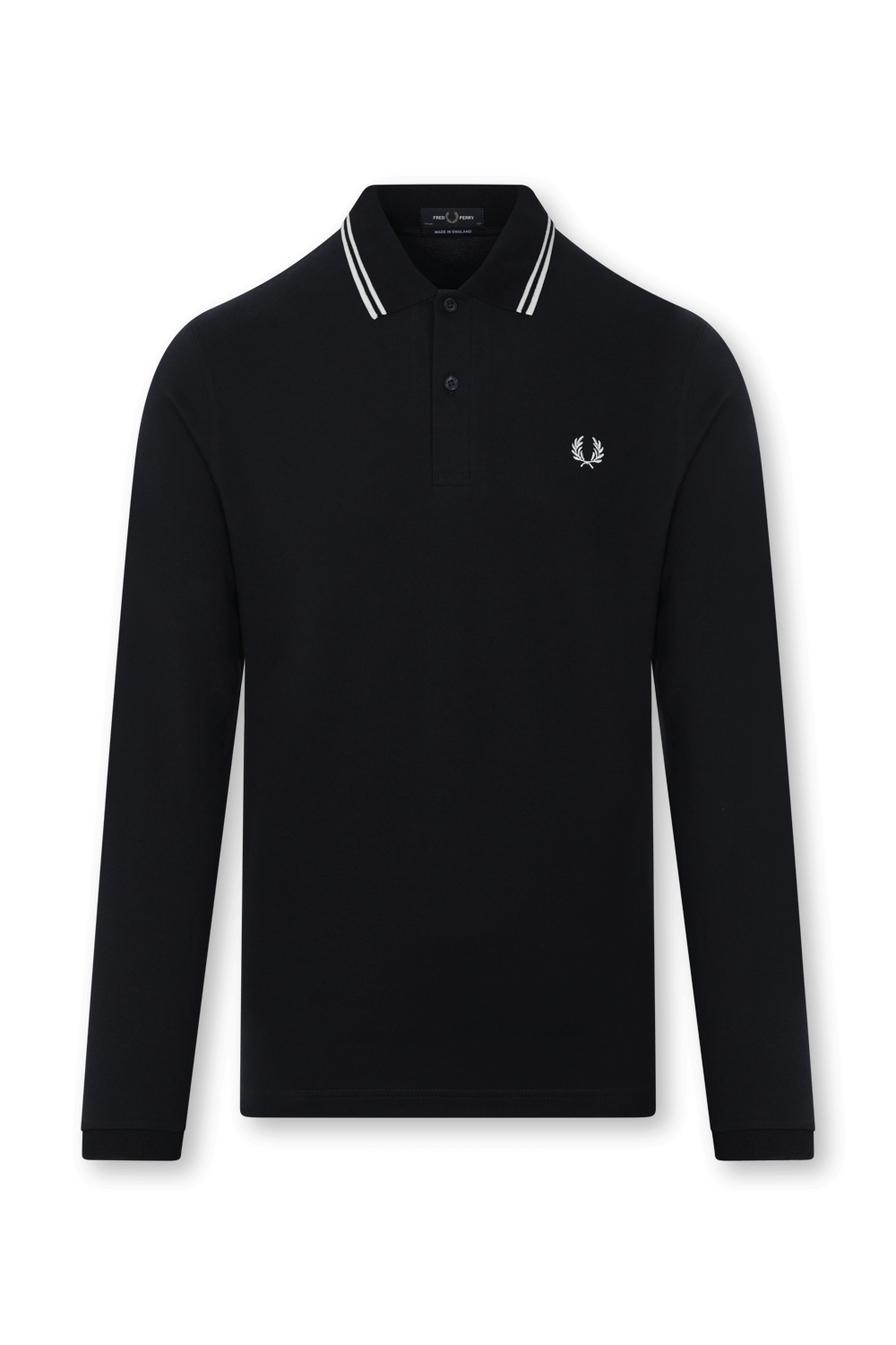 תמונה קידמית של חולצת פולו ארוכה