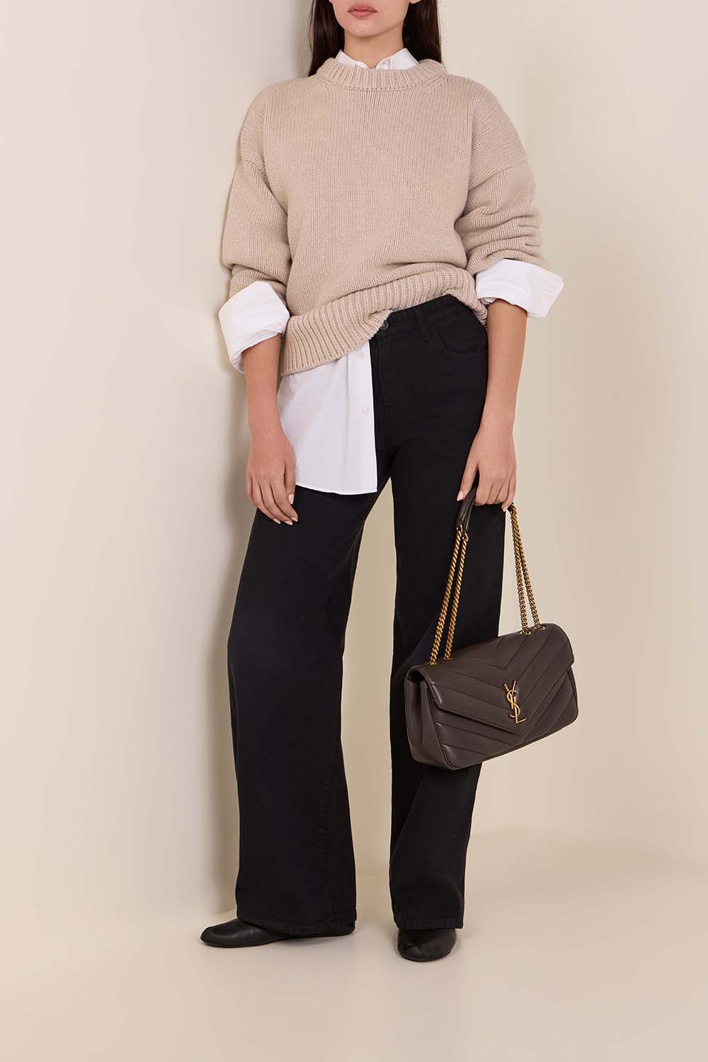 תמונת דוגמן קידמית של תיק לולו מדיום