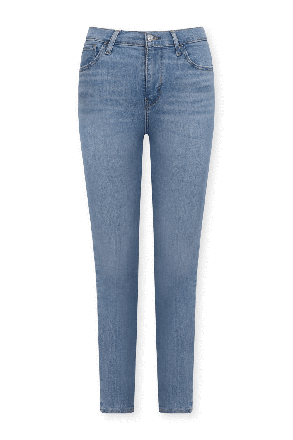 תמונה קידמית של מכנסי סקיני ג'ינס 720 היי רייס בשטיפה בהירה