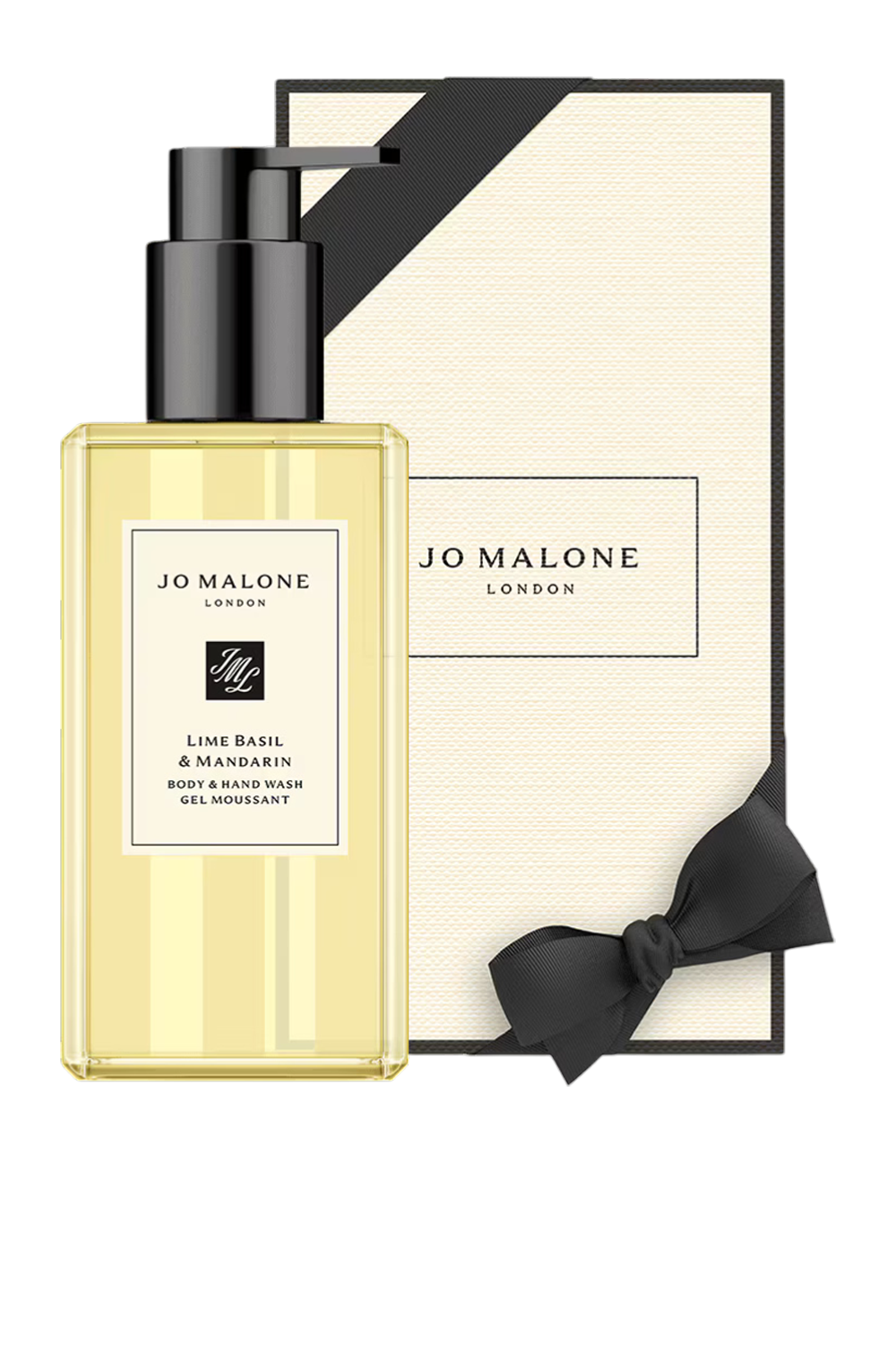 תמונה אחורית של Lime Basil&Mandarin Body&Hand Wash 250 ML