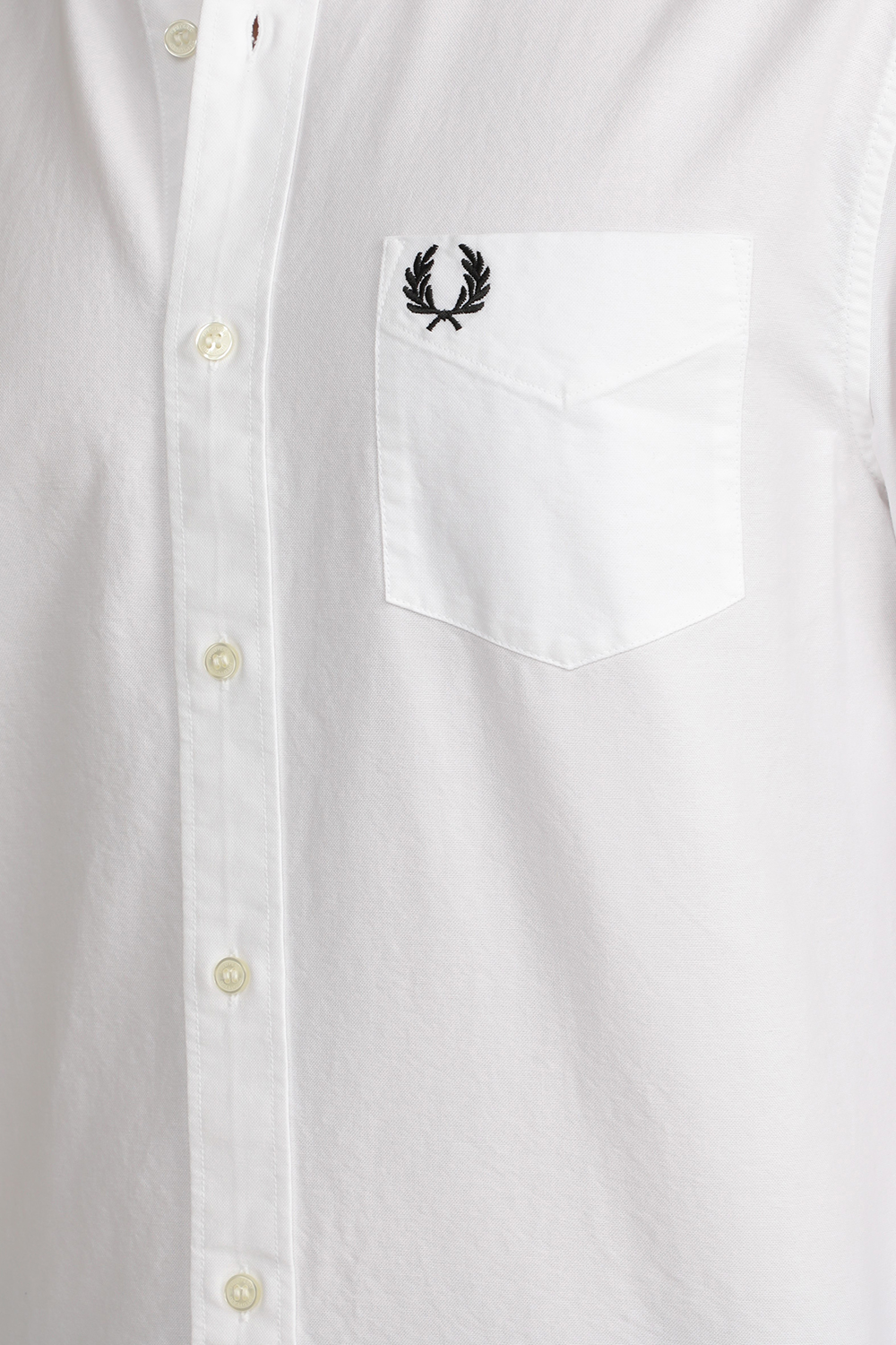 תמונת תקריב דוגמן של חולצת כפתורים אוקספורד