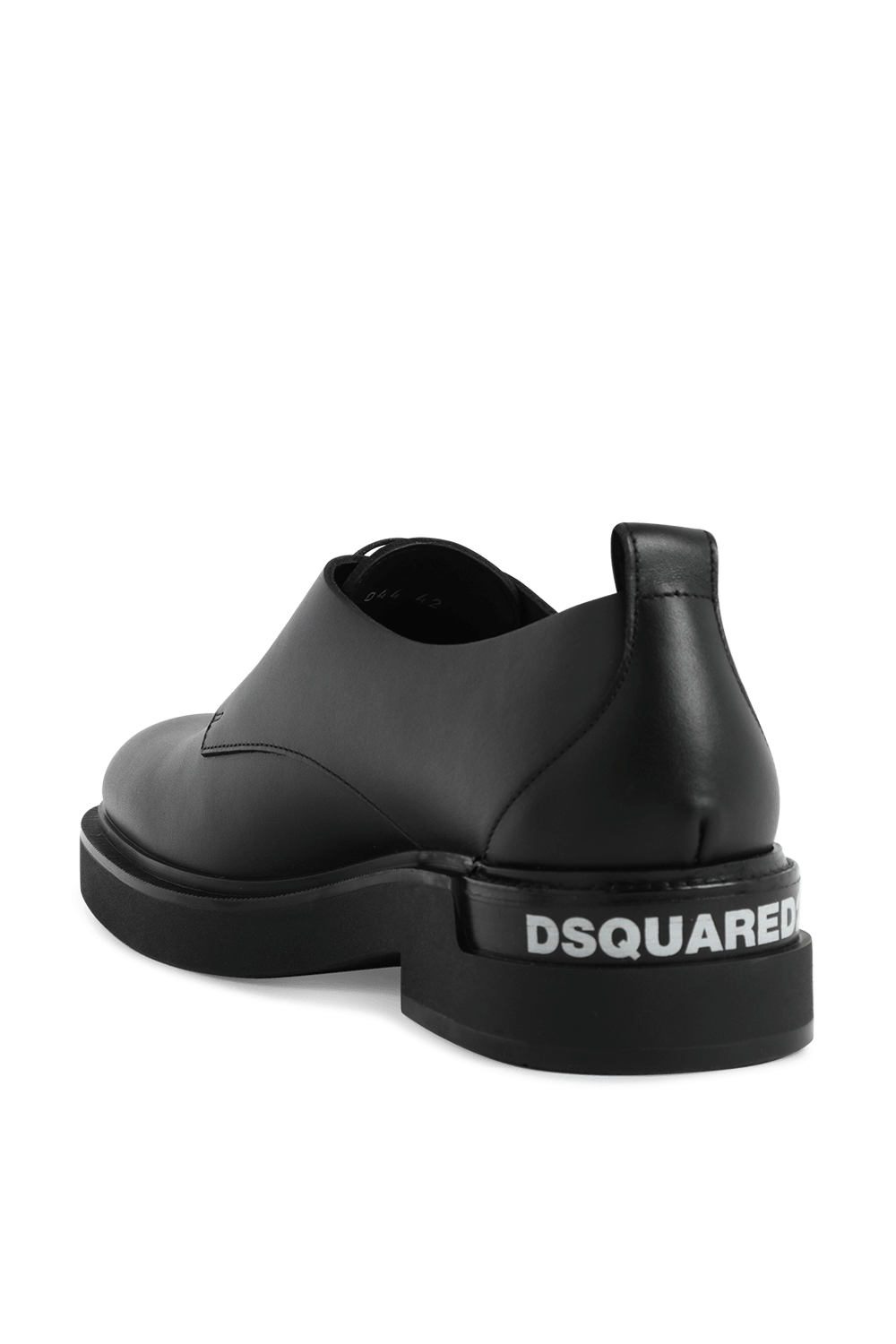 Black Leather Shoes DSQUARED2