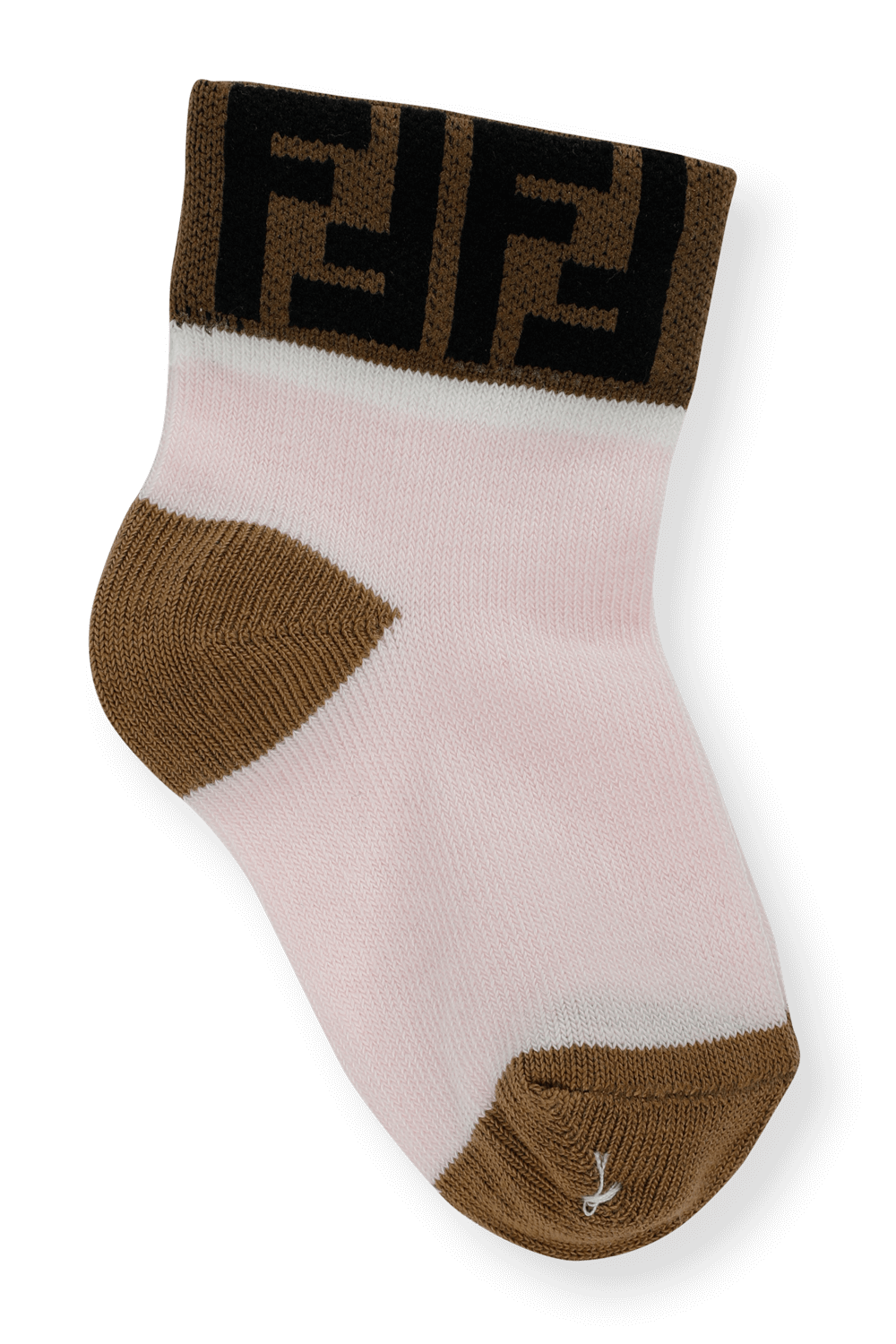 תמונה אחורית של מארז 7 זוגות גרבי תינוקות עם גומי לוגו