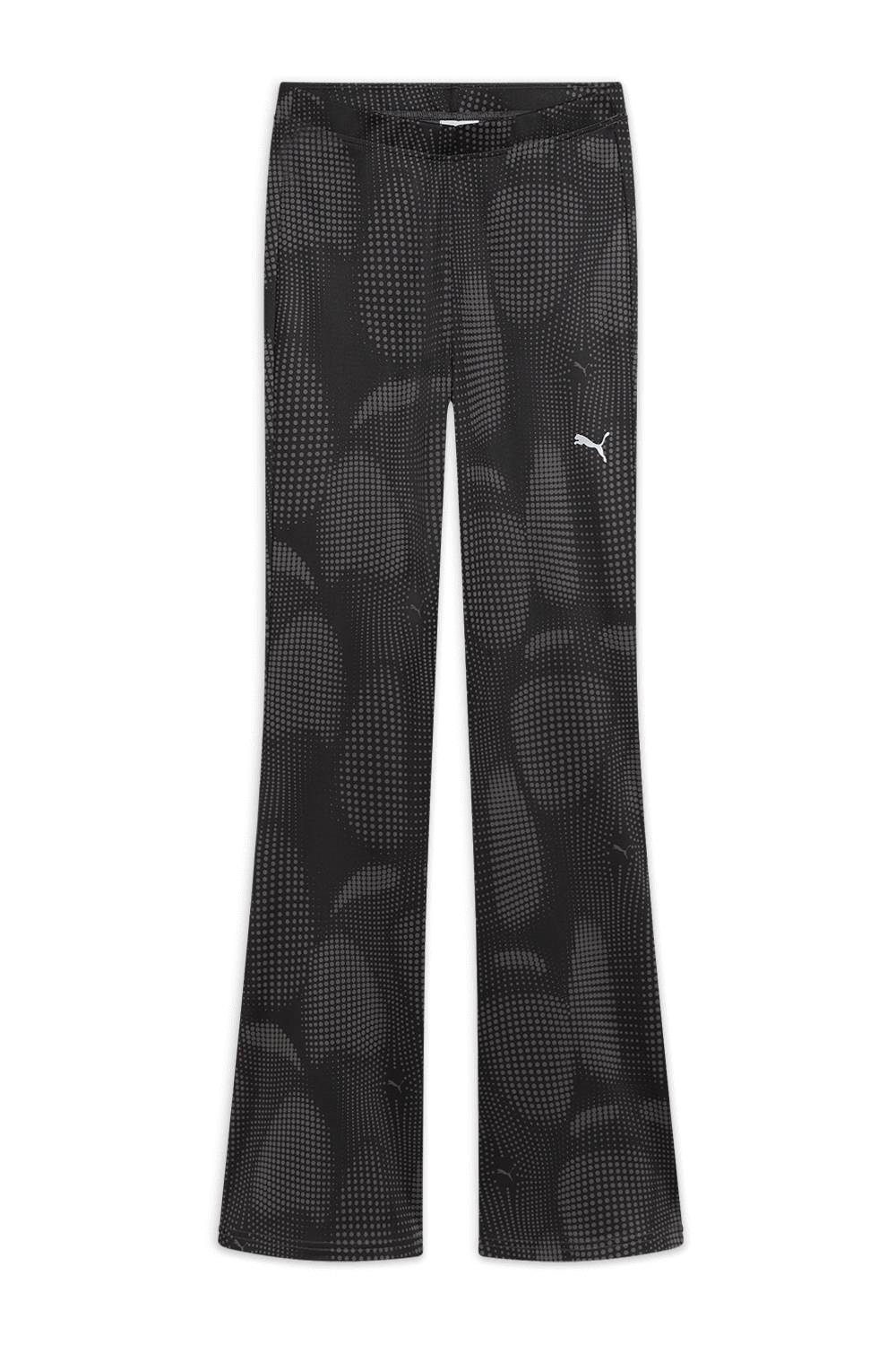 תמונה קידמית של מכנסיים מתרחבים