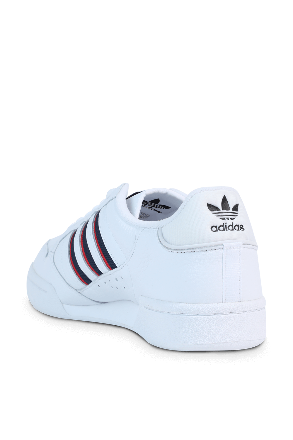 Continental 80 Stripes Shoes in White ADIDAS ORIGINALS