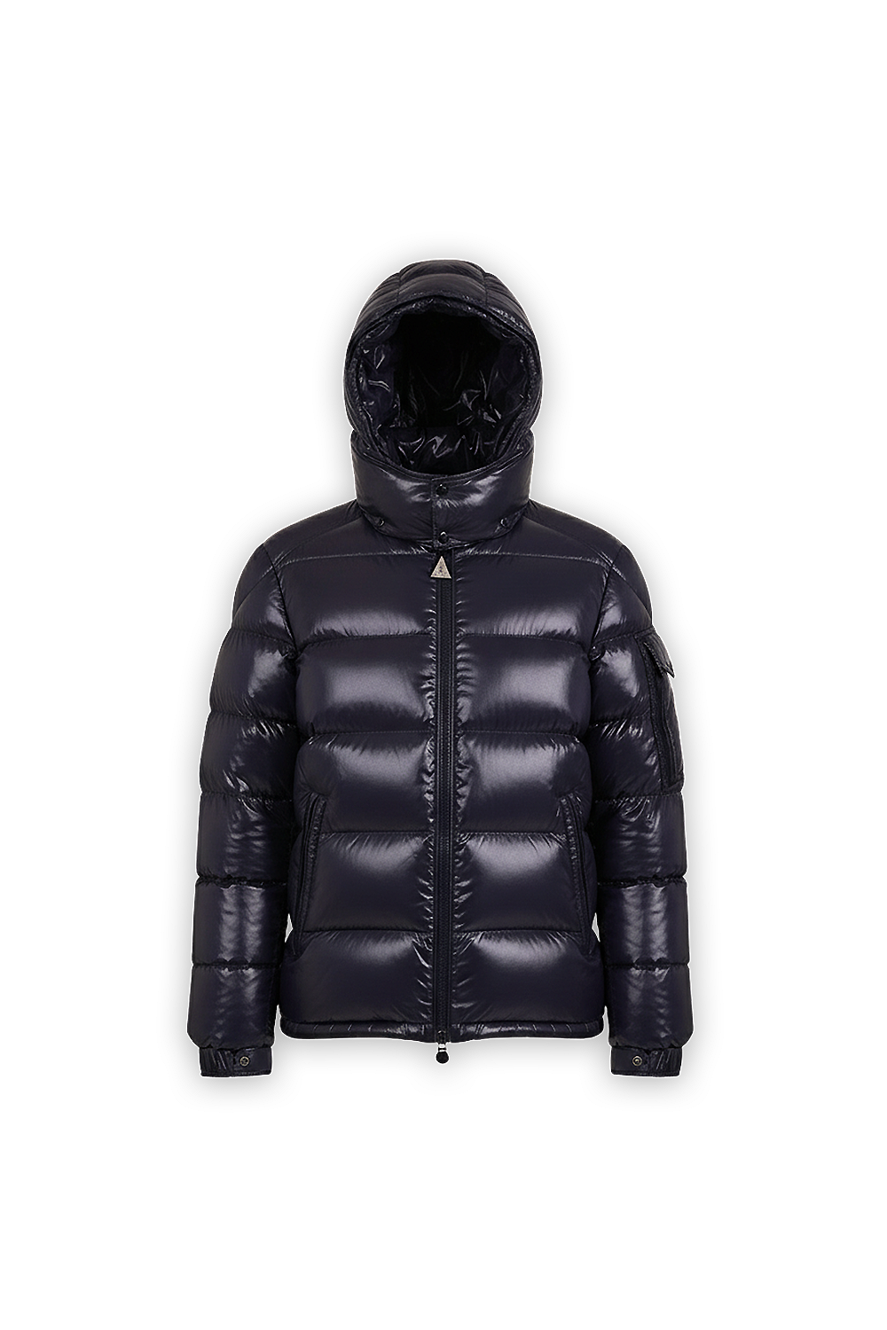 תמונה קידמית של מעיל פוך קצר