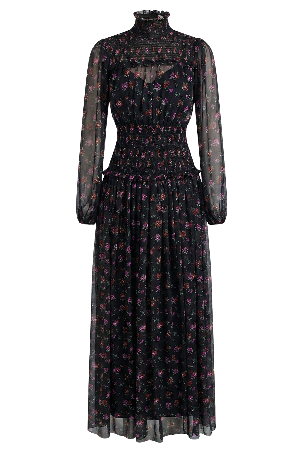 תמונה קידמית של שמלת מקסי