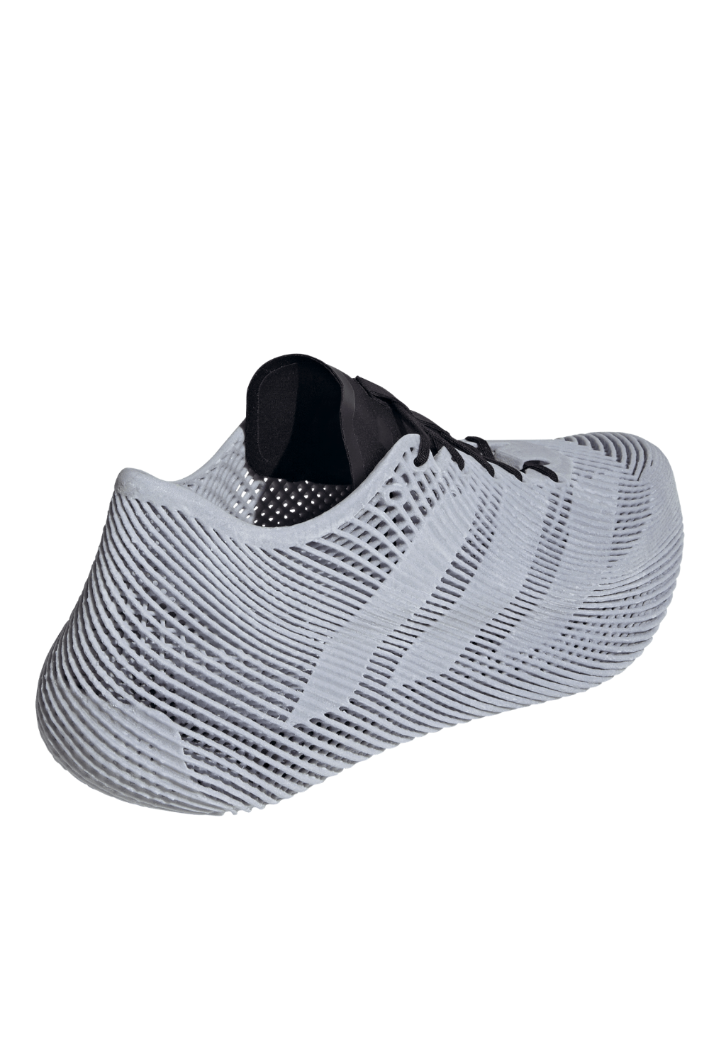 תמונת תקריב של נעלי ריצה מעוצבות