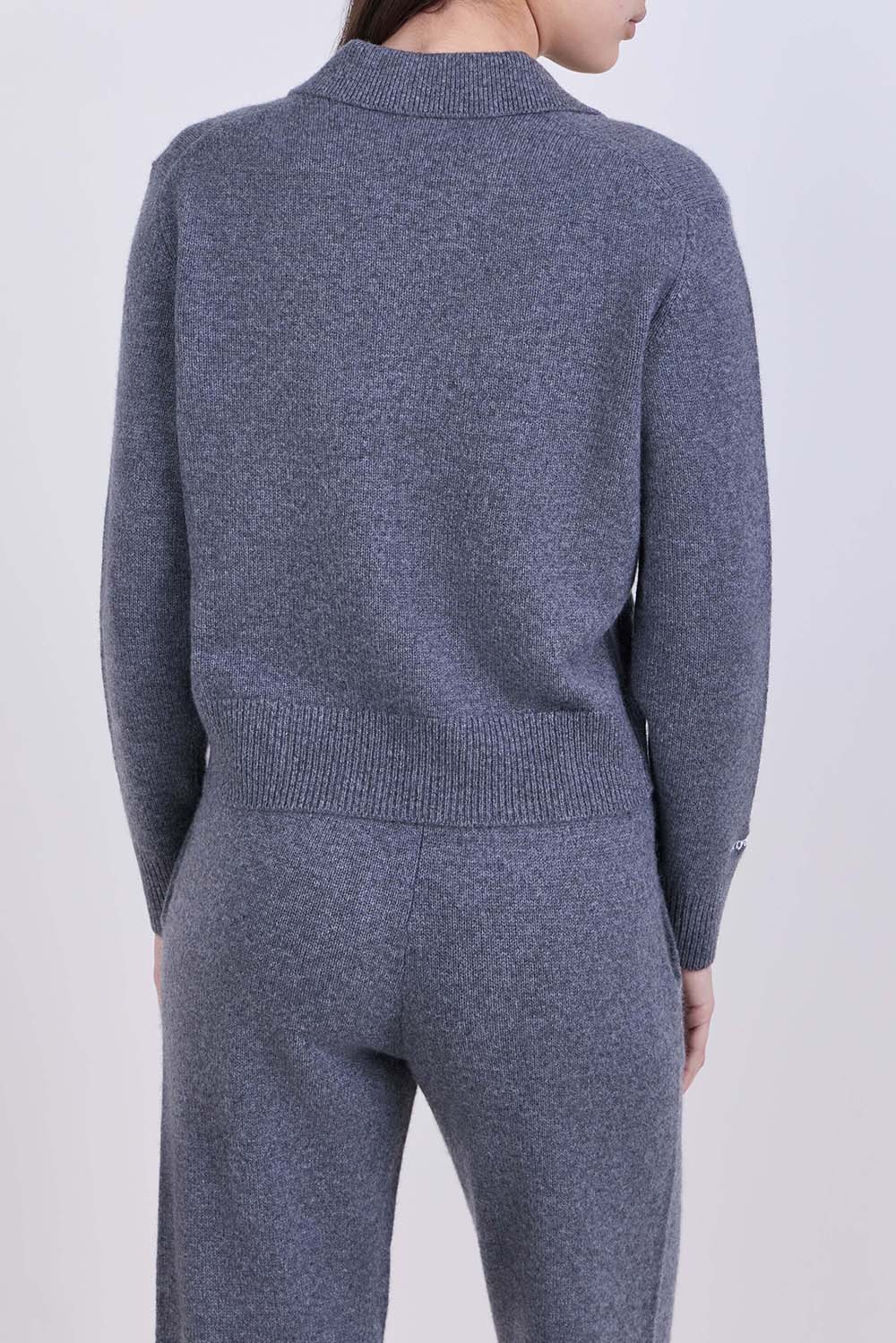 תמונת דוגמן אחורית של סריג פולו יאנקיז