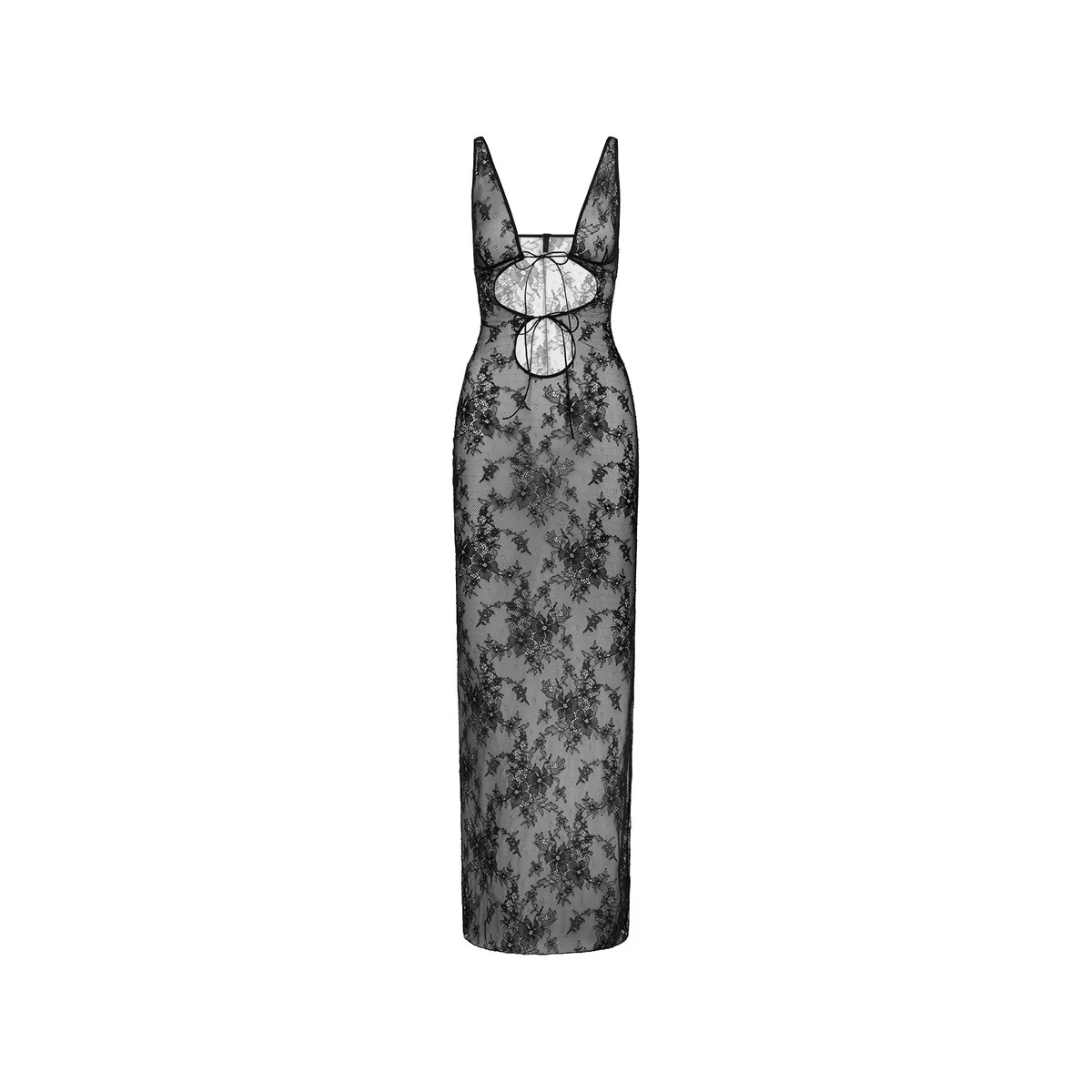 תמונה קידמית של LONG SLIP DRESS
