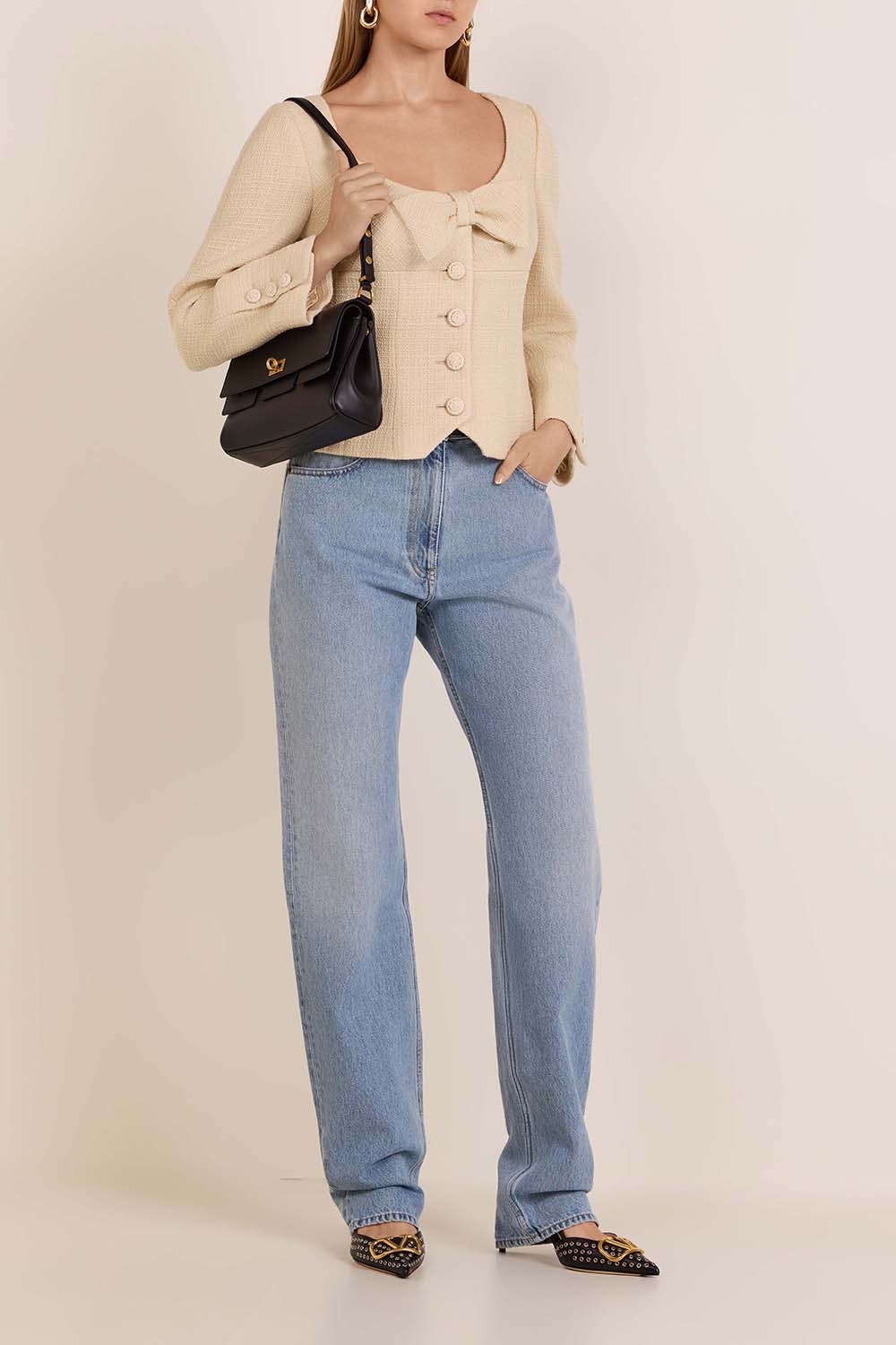 תמונת דוגמן קידמית של נעלי סלינג בק