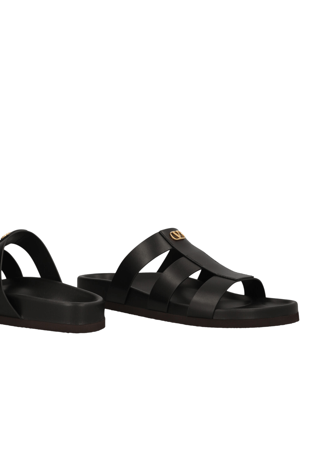 תמונת תקריב של כפכפי סליידס