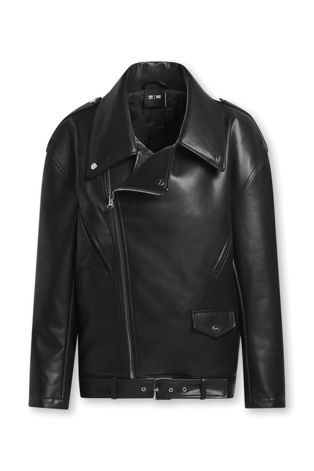 תמונה קידמית של אייבי X אדידס ז'קט מוטו