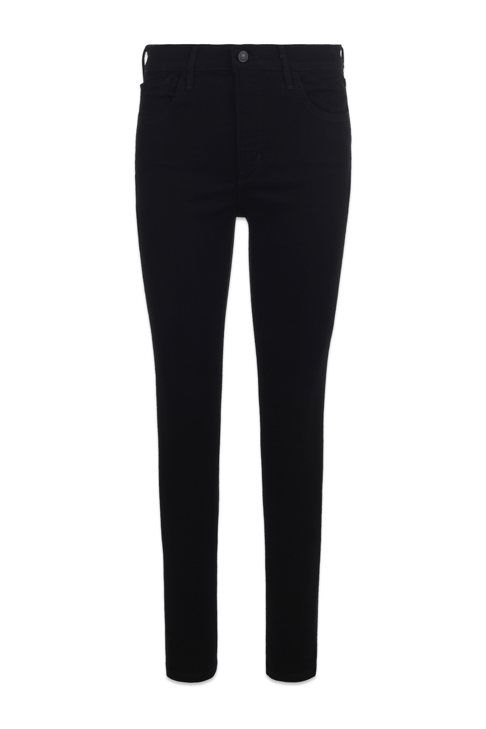 תמונה קידמית של 720 High Rise Super Skinny Jeans in Blackest Night