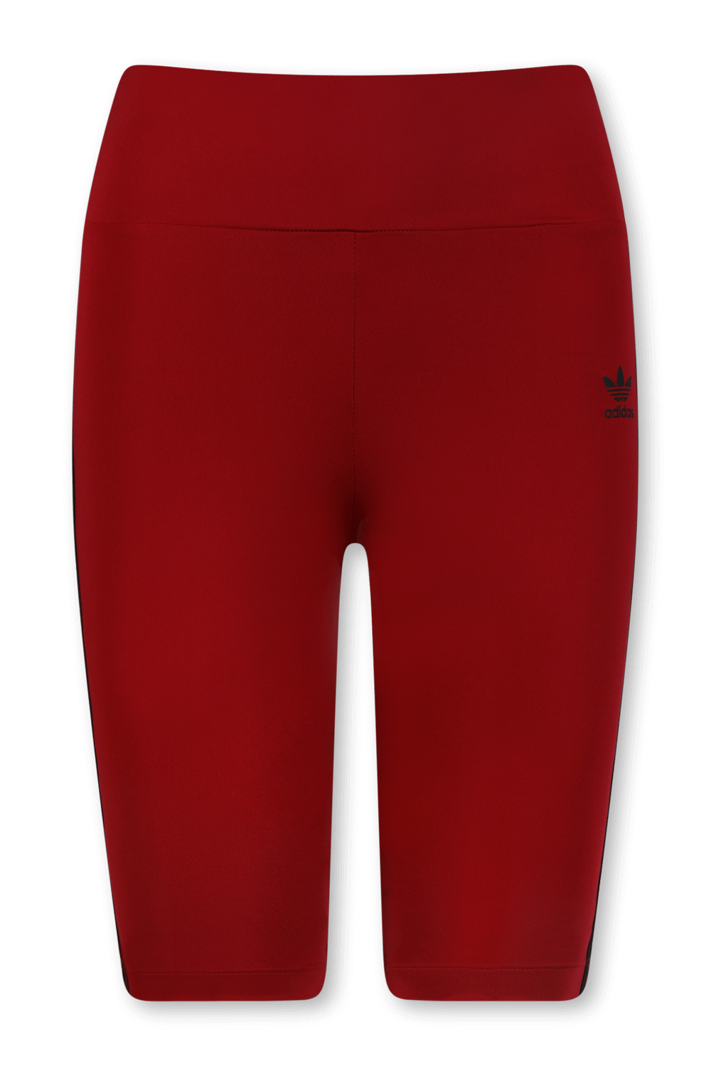 מכנסי טייץ בייקר אדומים בגזרה גבוהה ADIDAS ORIGINALS