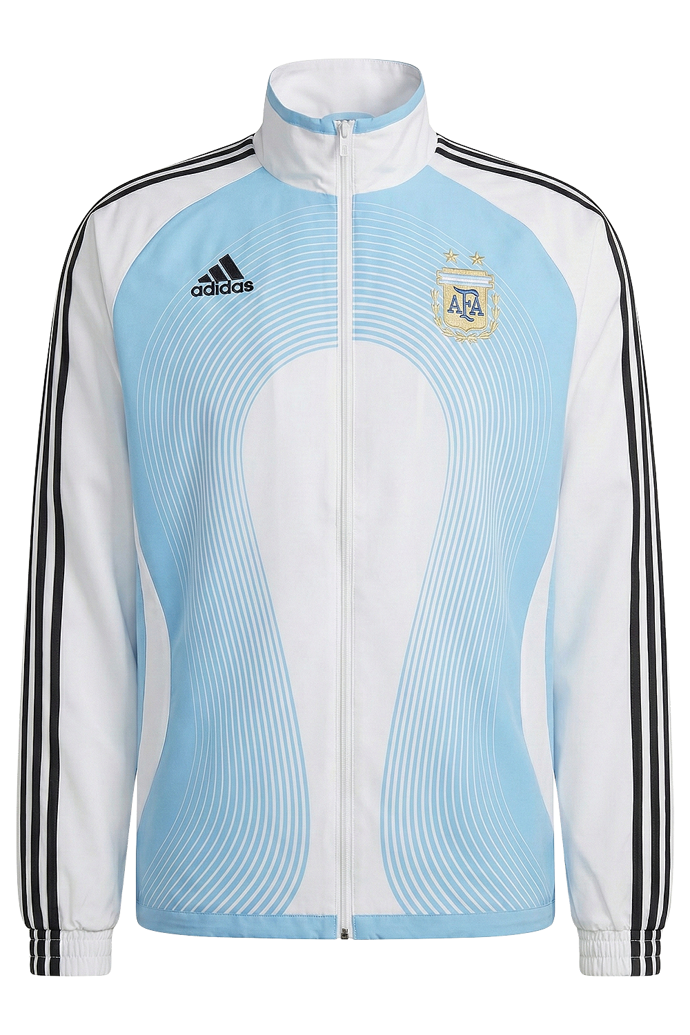 תמונה קידמית של ז'קט כדורגל