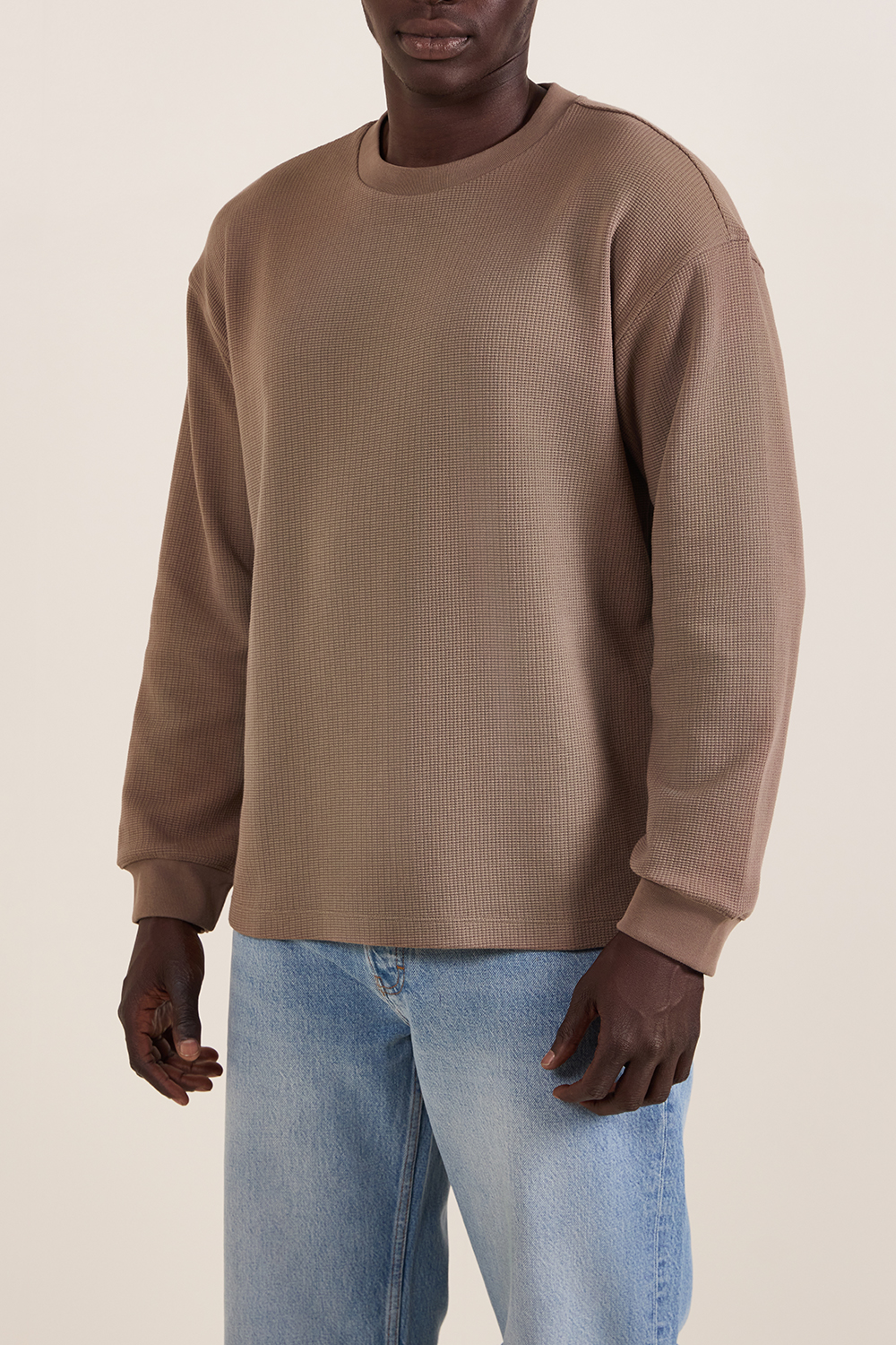 תמונת דוגמן קידמית של סריג וופל