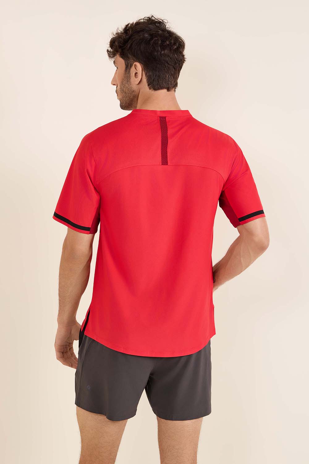 תמונת דוגמן אחורית של Tennis Short-Sleeve Shirt