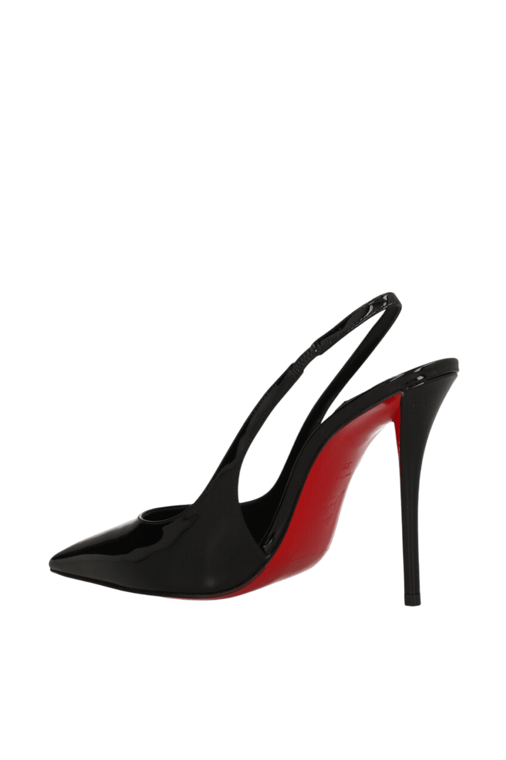 תמונה אחורית של נעלי עקב סלינג בק