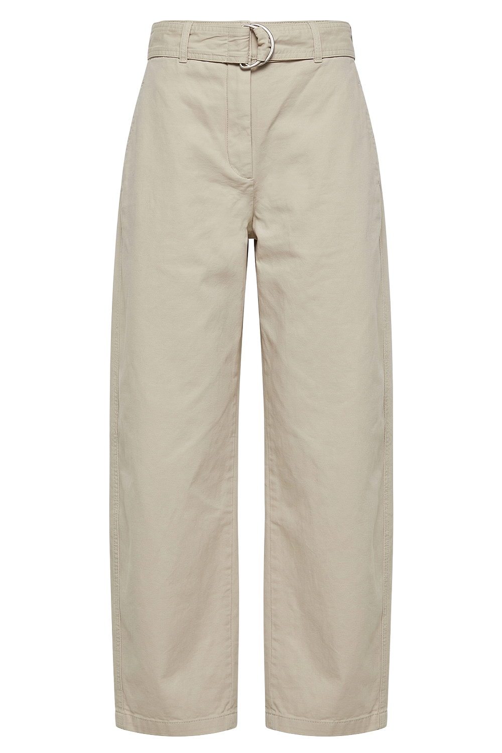 תמונה קידמית של מכנסיים ארוכים בגזרה משוחררת