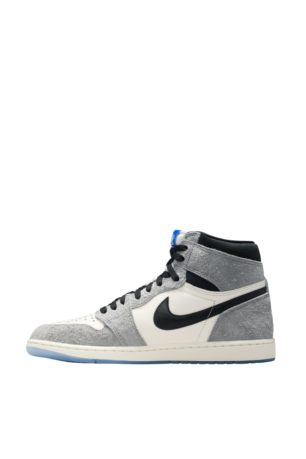 תמונה אחורית של נעלי סניקרס אייר ג&rsquo;ורדן 1 רטרו היי או־ג&rsquo;י