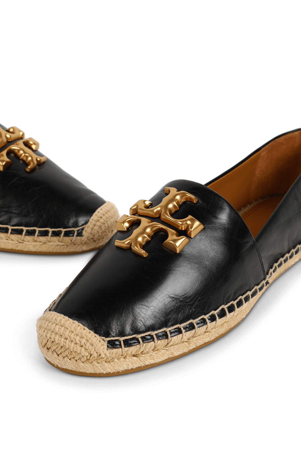 נעלי אספדריל מעור עם לוגו TORY BURCH