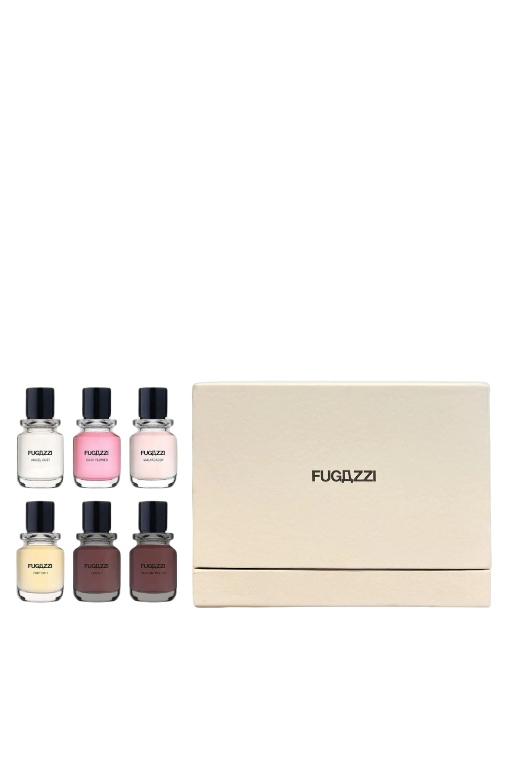 תמונה אחורית של Fugazzi Luxury Discovery Set 6x15 ml