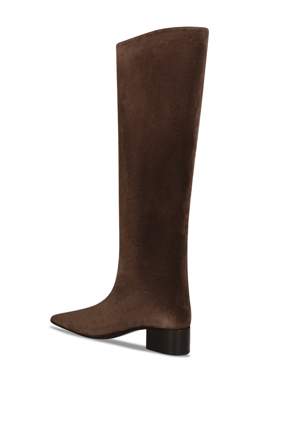 תמונה אחורית של מגפי ברך