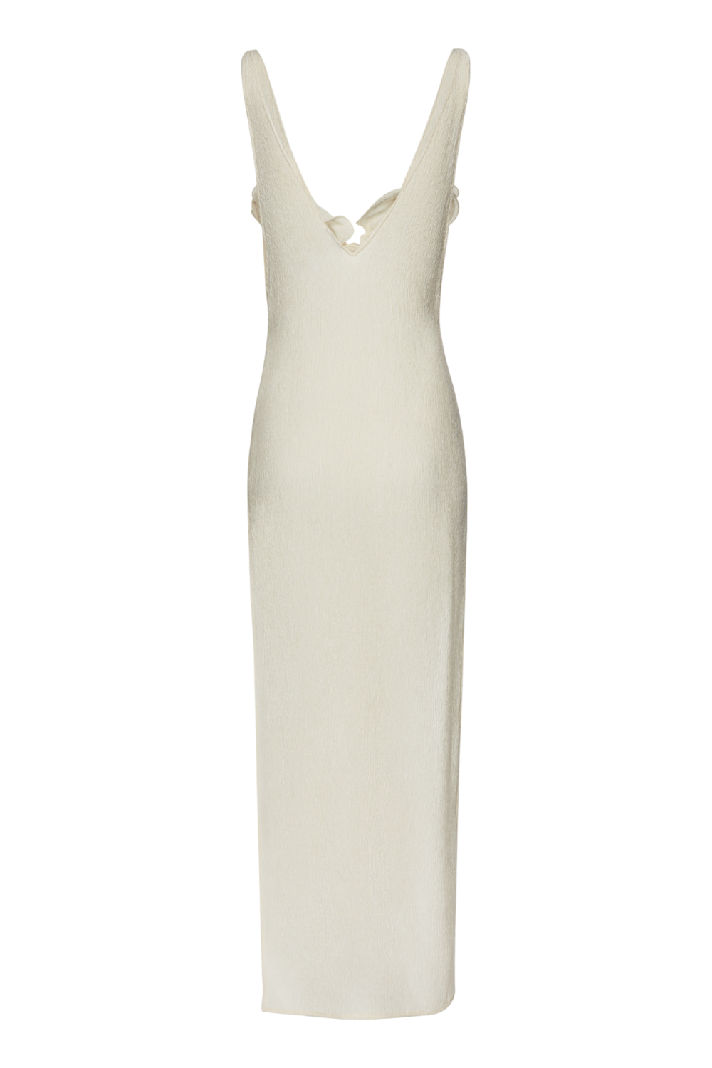 תמונה אחורית של שמלת מקסי