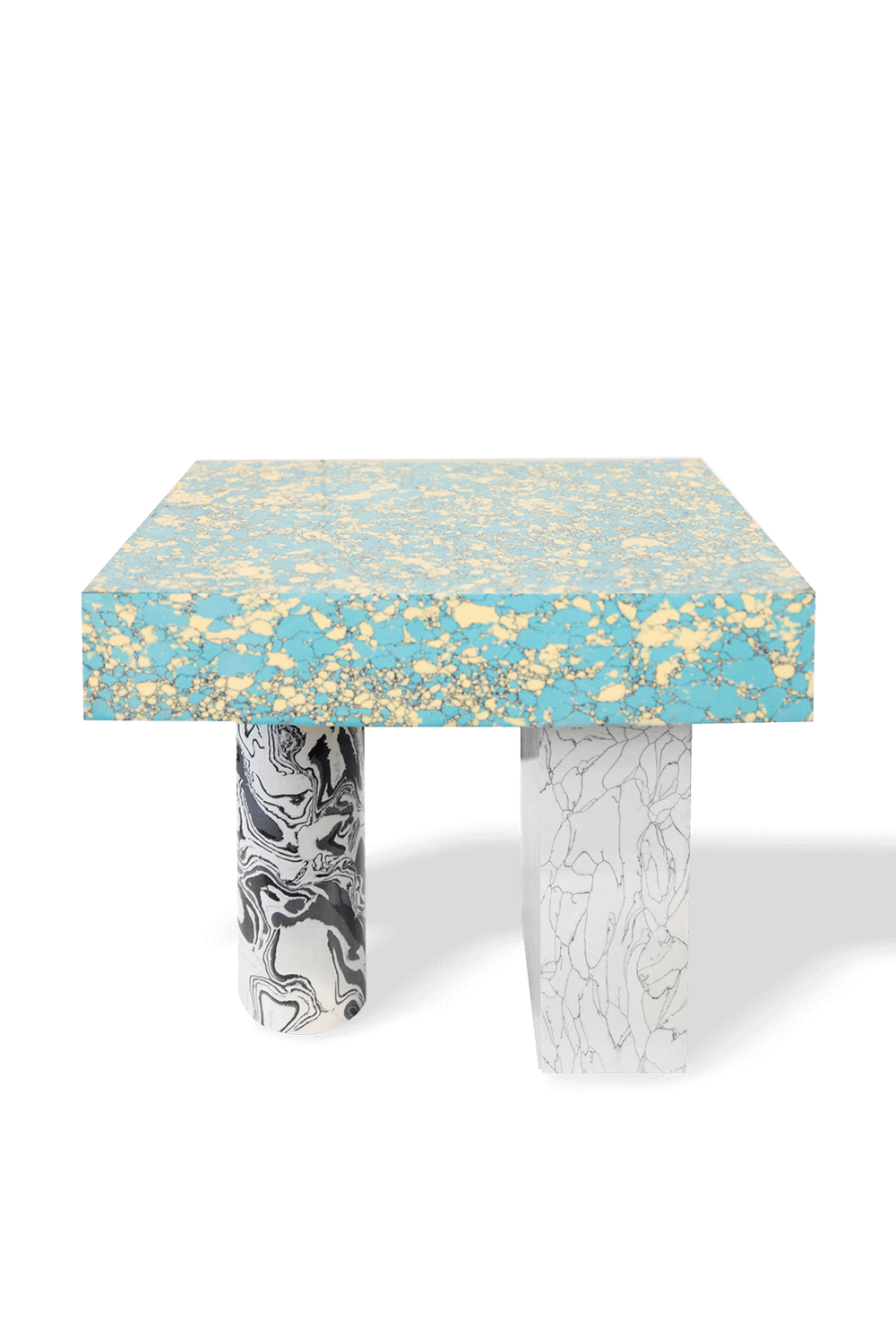 שולחן צד מערבולת צבעוני בגודל קטן TOM DIXON