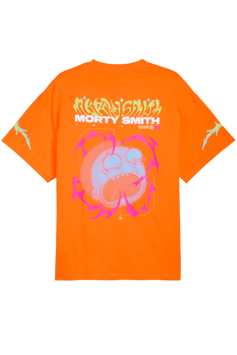 תמונה אחורית של פומה X מלו ריק אנד מורטי חולצת טי