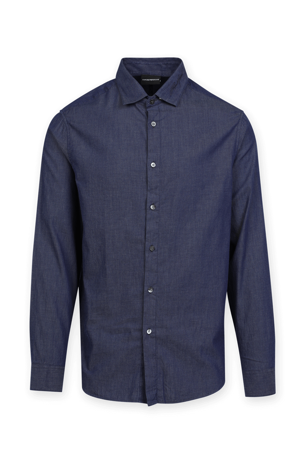 תמונה קידמית של Denim Chambray Shirt in Blue