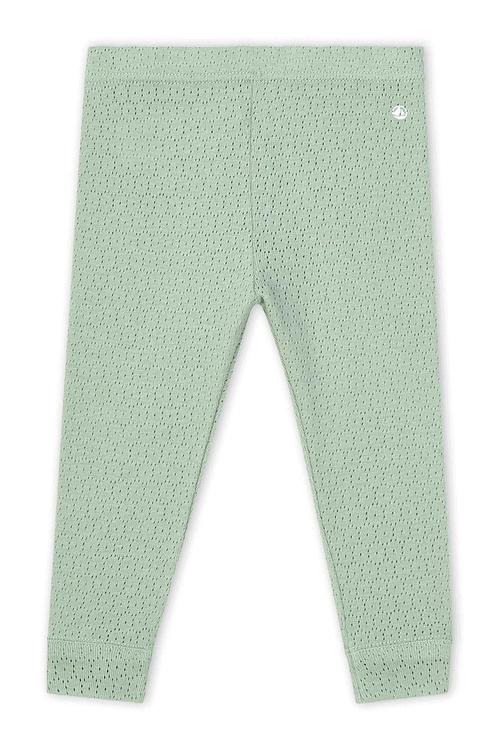 תמונה קידמית של גילאי 18-36 חודשים מכנסי טייץ בגוון ירוק מנטה