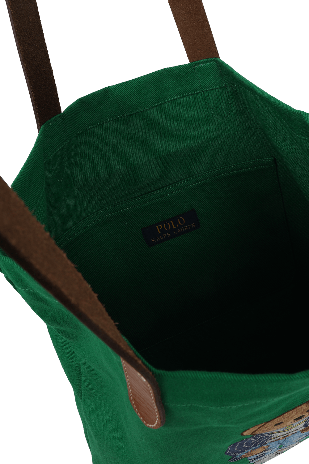 תמונת פנים של תיק נשיאה פולו בר ירוק