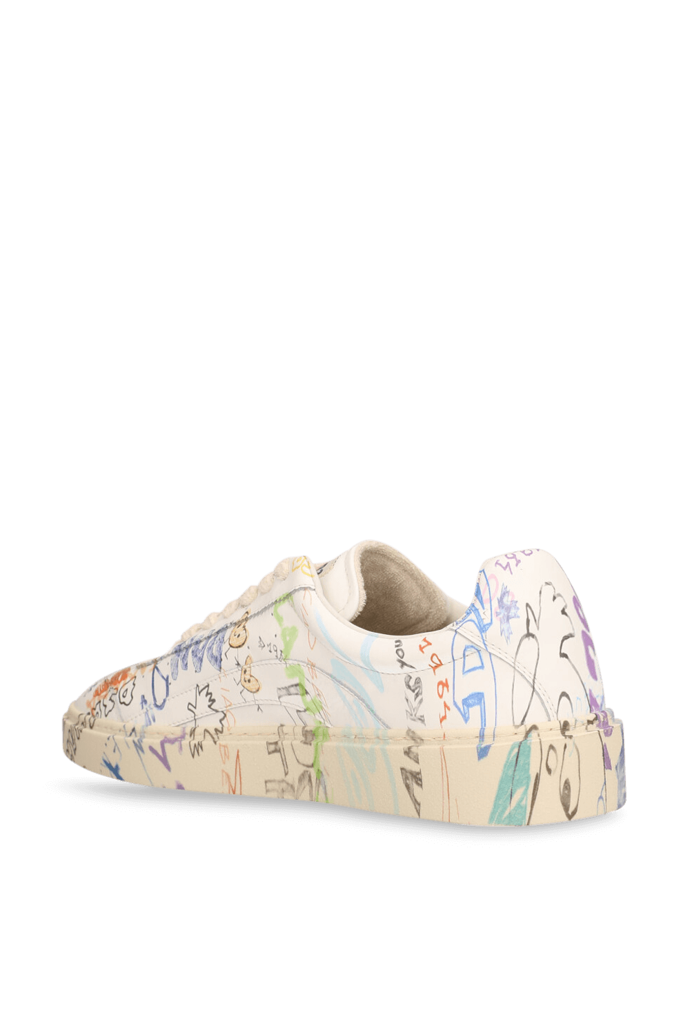 תמונה אחורית של נעלי סניקרס ריידר