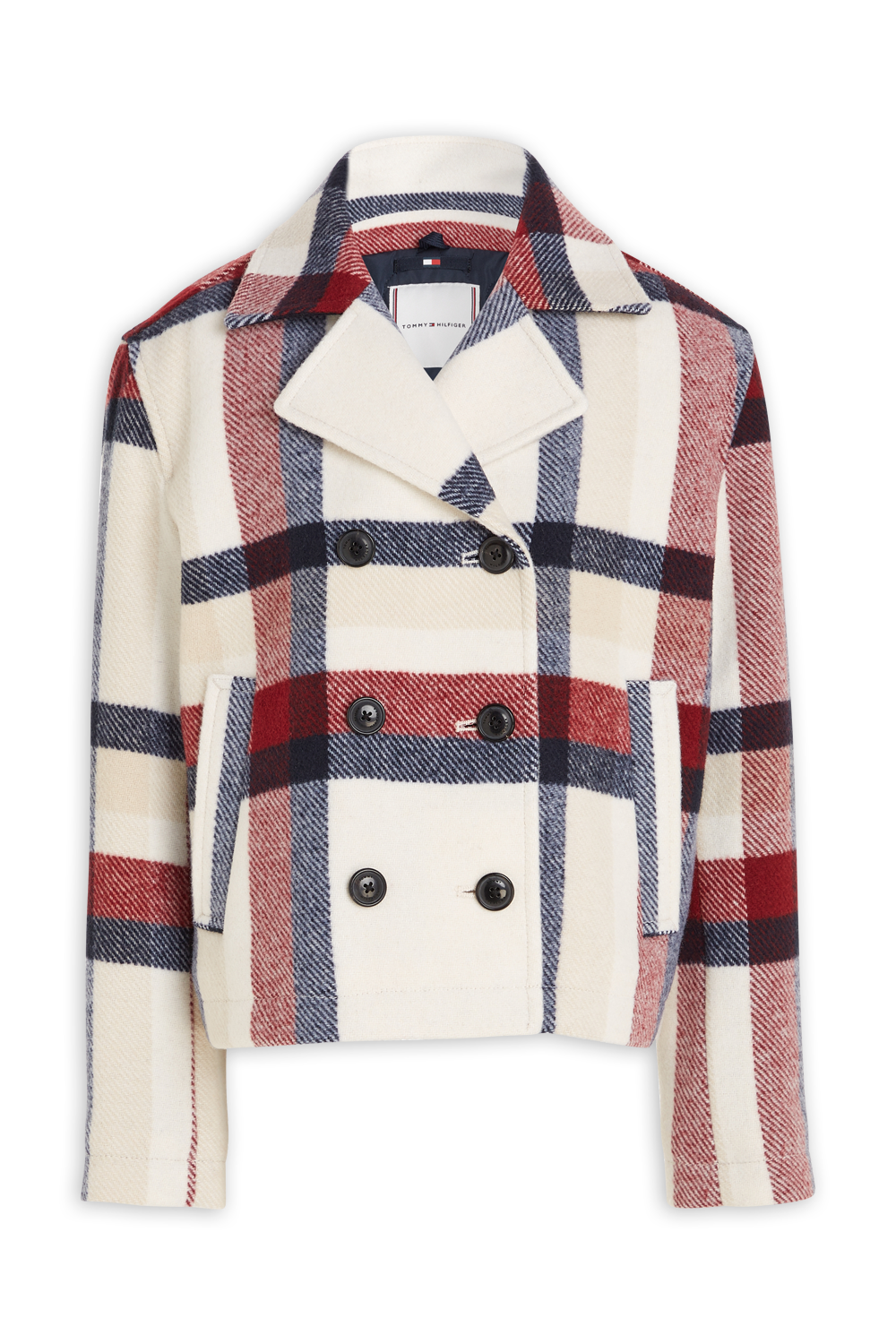 תמונה קידמית של מעיל משבצות - גילאי 4-6 שנים