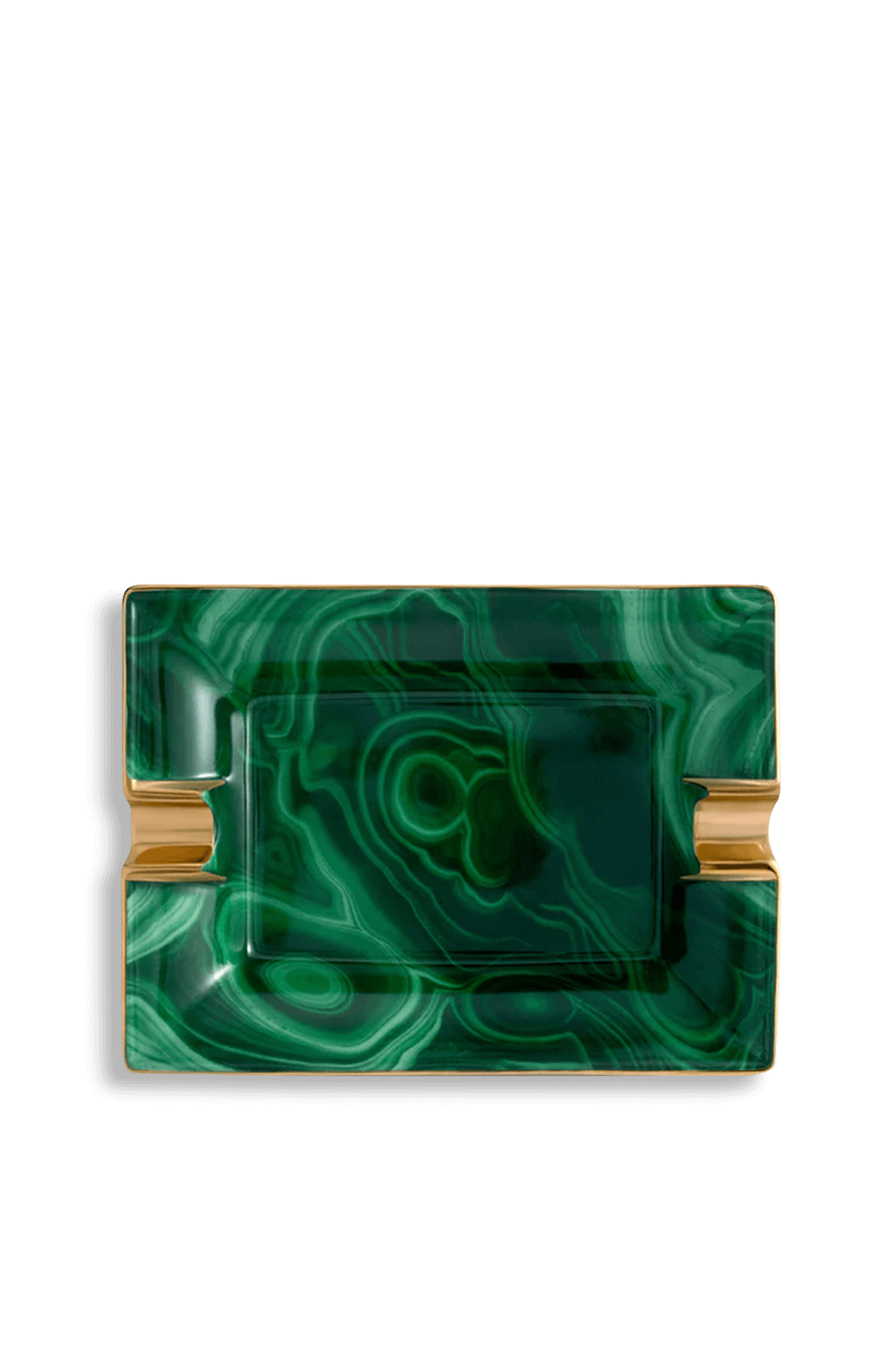 תמונה אחורית של Malachite Ashtray