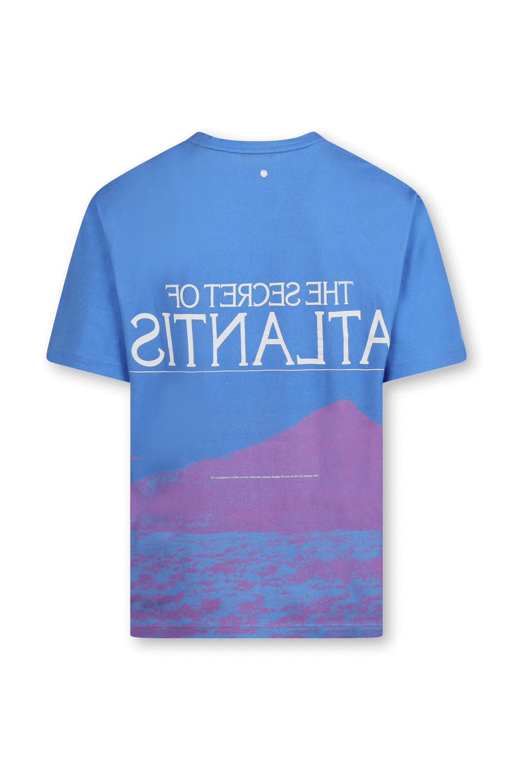 תמונה אחורית של חולצת טי גרפית אטלנטיק