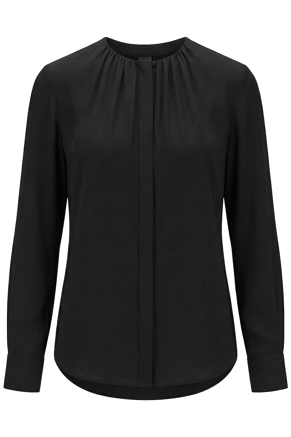 תמונה קידמית של חולצת משי