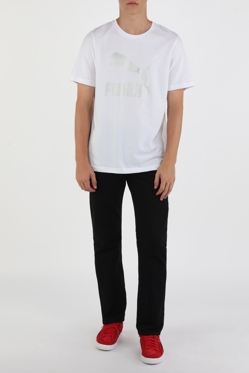 תמונת דוגמן קידמית של נעלי סניקרס וינטג' מזמש