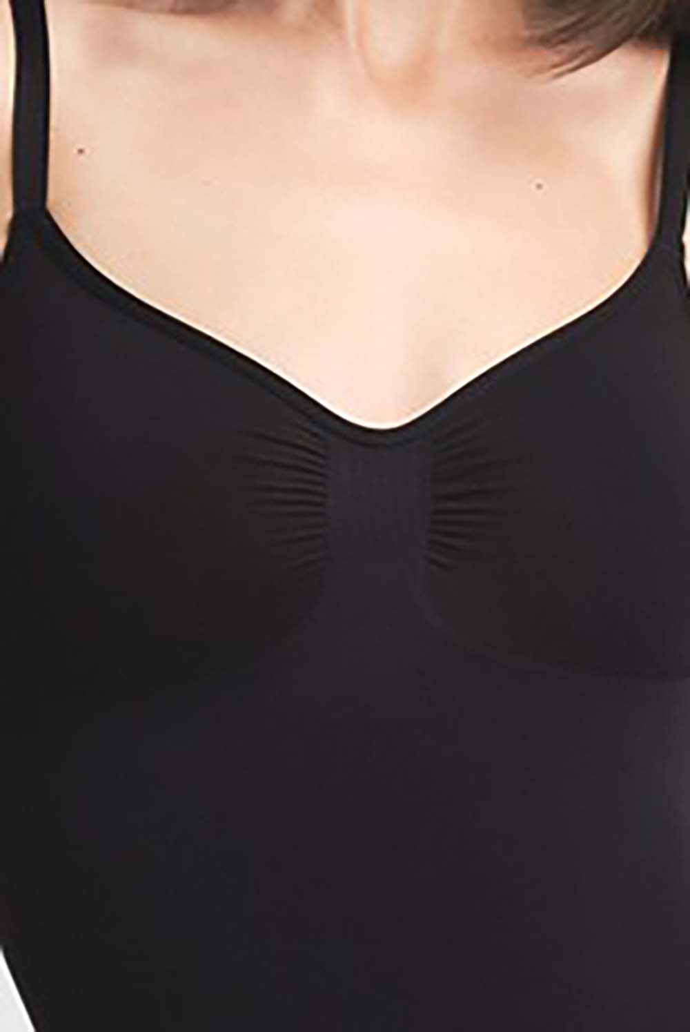 תמונת תקריב דוגמן של MID THIGH BODYSUIT