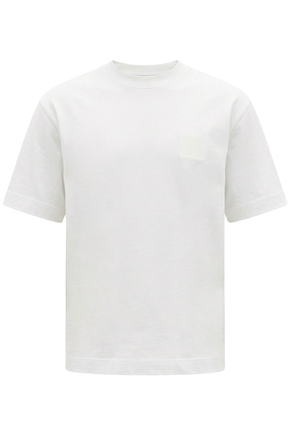 תמונה קידמית של חולצת טי בגזרה משוחררת