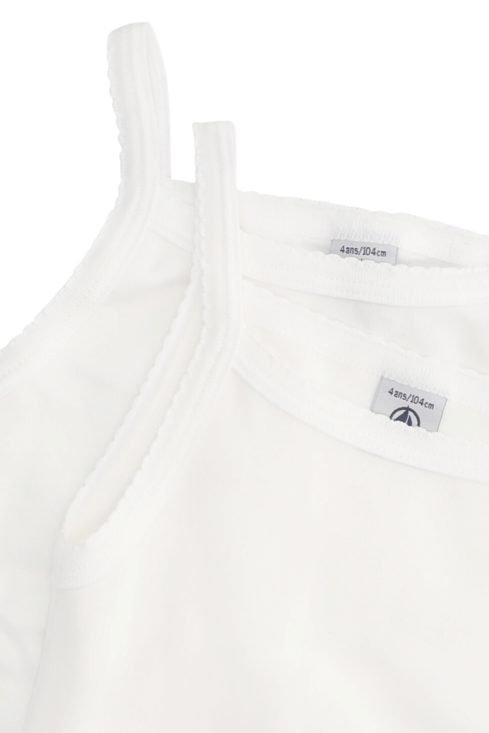 תמונת תקריב של מארז שתי גופיות - גילאים 2-5 שנים